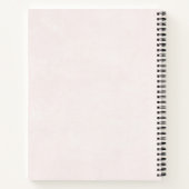 Niedliche Tablettenkatze mit Herz Notizblock (Rückseite)