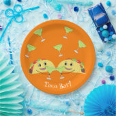 Niedliche Taco-Bar-Teller Pappteller (Party)