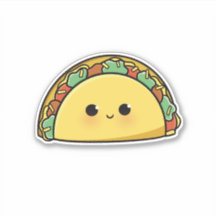 Niedliche Tacos Stickers