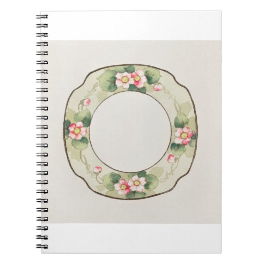 Niedliche Tafel japanisches Gemälde von Noritake F Notizblock (Vorderseite)