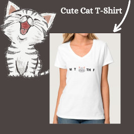 Niedliche Tage des Cat-T - Shirt der Woche