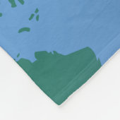 niedliche Tagesdecke Fleecedecke (Ecke)