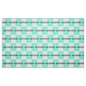 Niedliche Tagesfarbe Schwarz Aquamarin Stoff (Fat Quarter (45,7 x 55,9 cm))