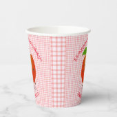 Niedliche Tanzapplikation Kawaii Cartoon Pappbecher (Links)