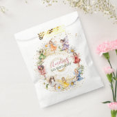 Niedliche Tanzblüte Fairies Gold Glitzer Geschenktütchen (Versiegelt)