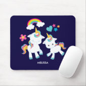 Niedliche Tanzeinheiten Magische Regenbogen & Ster Mousepad (Mit Mouse)