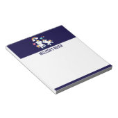 Niedliche Tanzeinheiten Magische Regenbogen & Ster Notizblock (angewinkelt)