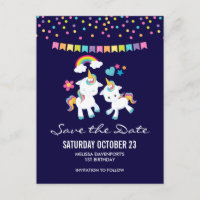 Niedliche Tanzeinheiten Magische Save the Date