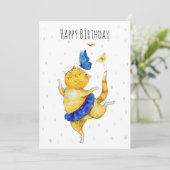 Niedliche Tanzkatze (Stehend Vorderseite)