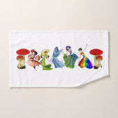 Niedliche Tanzmädchen Badhandtuch Set (Handtuch)