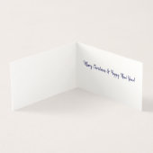 Niedliche Tanzpinguine Weihnachten (Innenseite)