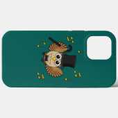 Niedliche Tanzschale mit Musiknoten Cartoon Case-Mate iPhone Hülle (Rückseite (Horizontal))