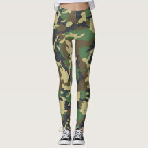 Niedliche Tarnungs-Leggings