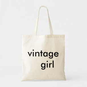 niedliche Tasche des Vintagen Mädchens für den