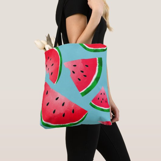 Niedliche Taschentasche mit Wassermelone Tasche (Von Nahem)