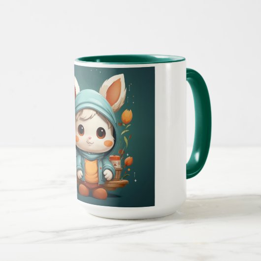 Niedliche Tasse (VorderseiteRechts)