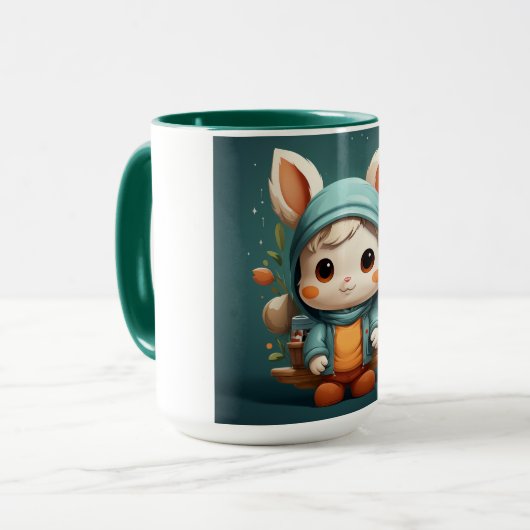 Niedliche Tasse (Vorderseite Links)