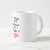 niedliche Tasse an Liebende für den Valentinstag (Vorderseite Rechts)