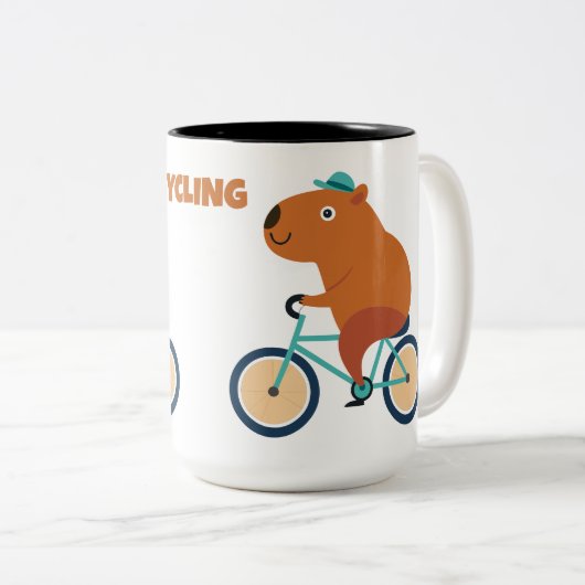 Niedliche Tasse Capybara (VorderseiteRechts)