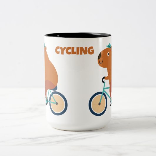 Niedliche Tasse Capybara (Mittel)