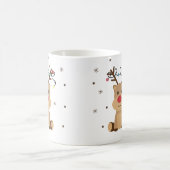 Niedliche Tasse der Weihnachtsbaume (Mittel)