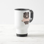 Niedliche Tasse des Cartoon Pig (VorderseiteRechts)