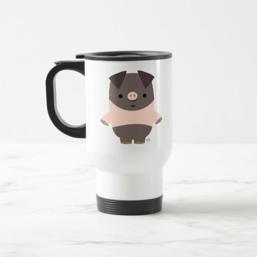 Niedliche Tasse des Cartoon Pig (Links)