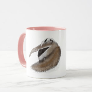 Niedliche Tasse für Anteater und Baby "Beste Mutte