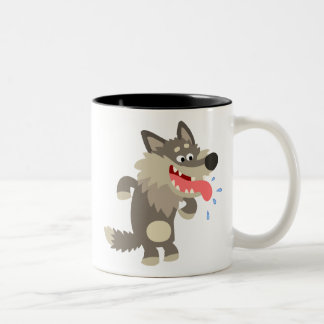 Niedliche Tasse für Cartoon Wolf