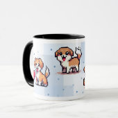 Niedliche Tasse für Hundefans! (Vorderseite Links)