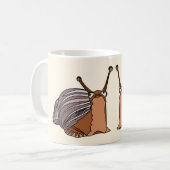 Niedliche Tasse für Schnecken - individuell einste (Vorderseite Links)