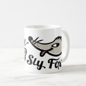 niedliche Tasse für Sly-Fox-Grafik (VorderseiteRechts)
