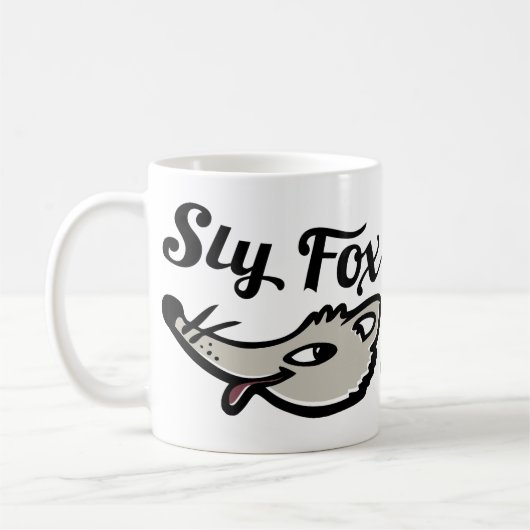 niedliche Tasse für Sly-Fox-Grafik (Links)