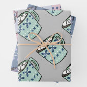 Niedliche Tasse Geschenkpapier Set (Beispiel)