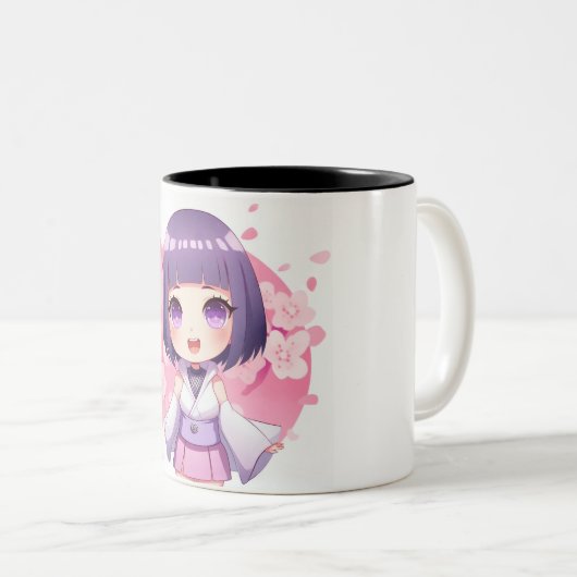 Niedliche Tasse Hinata (VorderseiteRechts)