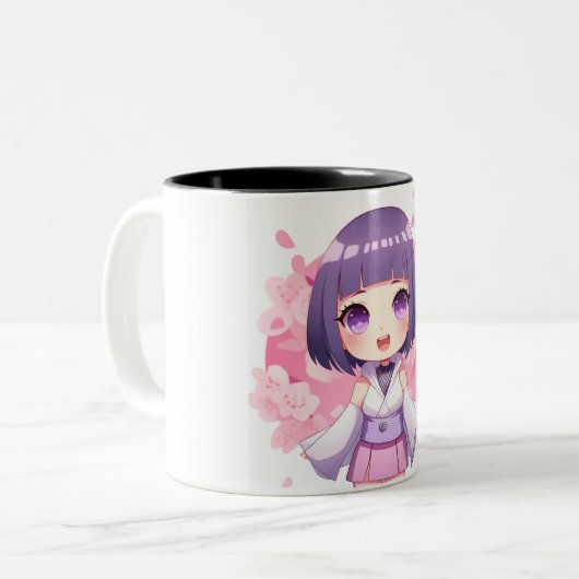 Niedliche Tasse Hinata (Vorderseite Links)