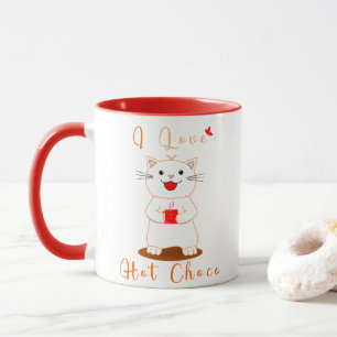 Niedliche Tasse   I Liebe Hot Choco