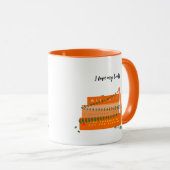 Niedliche Tasse | I Liebe Meine Bücher (VorderseiteRechts)