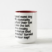 Niedliche Tasse | Manchmal sagen gute Mamas schlec (Zentrum)