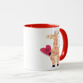 Niedliche Tasse mit Giraffe (VorderseiteRechts)
