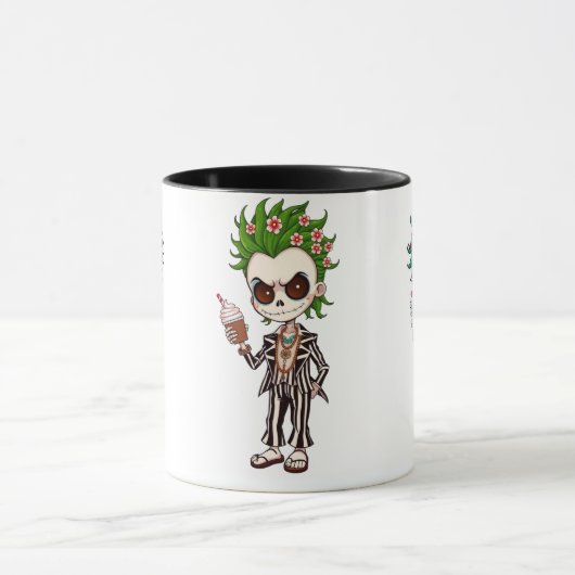 Niedliche Tasse mit Gothic Island Vibes (Zentrum)