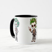 Niedliche Tasse mit Gothic Island Vibes (Vorderseite Links)