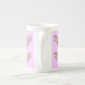 niedliche Tasse mit Herzen (Rückseite)