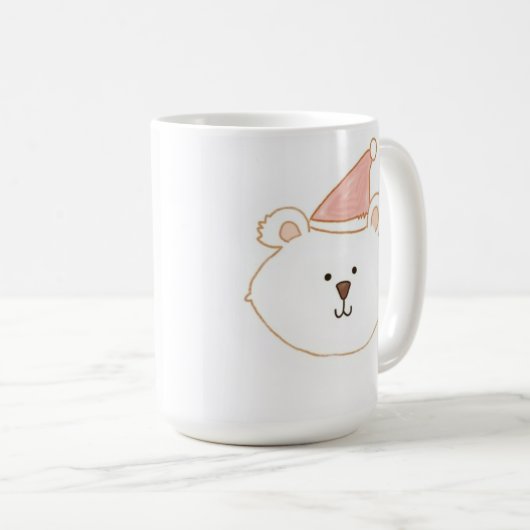 Niedliche Tasse Santa (VorderseiteRechts)