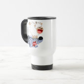 Niedliche Tasse von Cartoon Sheep und Wolf Compute (Vorderseite Links)