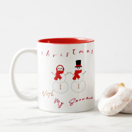 Niedliche Tasse | Weihnachten mit meinem Schneeman