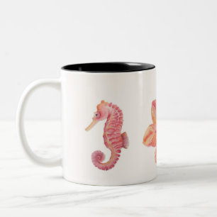 Niedliche Tasse! Zweifarbige Tasse