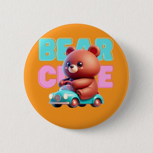 Niedliche Taste Button (Vorderseite)