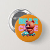 Niedliche Taste Button (Vorne & Hinten)