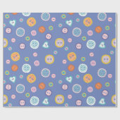 Niedliche Tasten Geschenkpapier (Flach)